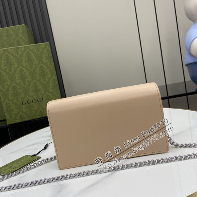 Gucci專櫃古馳最新款Marmont系列鏈帶錢包女士小斜挎包 jh2479型號：790060